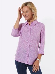 Блузка-рубашка с принтом цвета орхидеи WITT WEIDEN