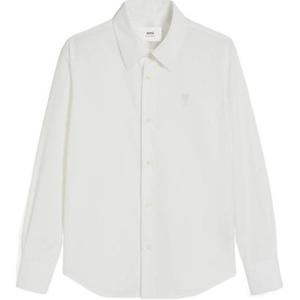 Футболка Ami De Coeur из хлопка AMIPARIS, белая