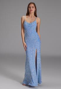 Длинное платье HEY KYLA Swing, светло-голубой