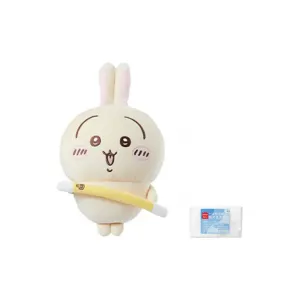 Фигурка Chiikawa в военном стиле Usagi Hachiware плюшевая кукла Chiikawa высота 28,5см/30см/37,5см MINISO