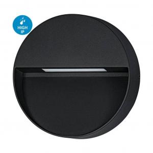 Настенный светильник MARUGGIO алюминий черный LED 1X4.8W 3000/4000/5000/6500K IP65 Ø15см EGLO