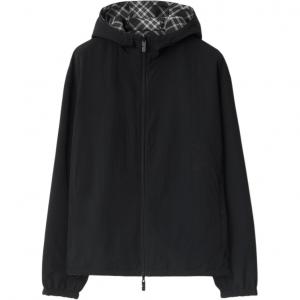Burberry Реверсивная куртка с капюшоном, Black