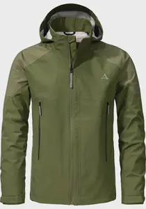 Куртка Schöffel "2.5L Jacket Triigi M", с капюшоном, зеленый