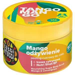 Питательный сахарный скраб для тела, 300 г Tutti Frutti Tango mango