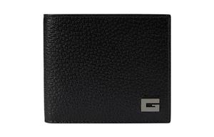 GUCCI Кожаный кардхолдер мужской черный