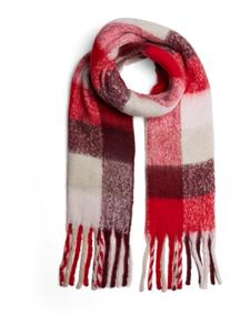 Шарф PIECES PCBEA, Red/Burgundy/Wine Red