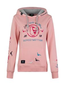 SCHIETWETTER Худи Finja Whispering Tube Hoodie в розовом цвете