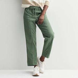 Женские брюки с комфортной талией Sonoma Goods For Life, Manolo Olive