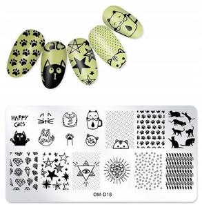 Пластина для штампа для ногтей, Tojato