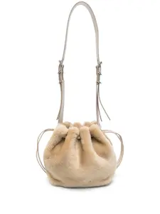 Маленькая сумка-ведро Pumpkin Givenchy, нейтральный