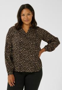 Блуза KCJALU Kaffe Curve, черный