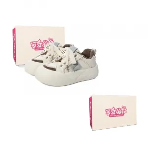 Термоустойчивые нескользящие и устойчивые к истиранию низкие кроссовки для скейтбординга women's KEAIDENI, синий коричневый (A63 Catfish)