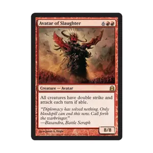 CCG Аватар резни (клавиша R), MTG - Commander