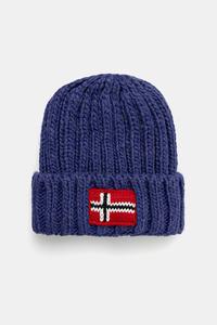 Шапка из смеси шерсти SEMIURY Napapijri, синий