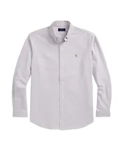 Повседневная спортивная рубашка с длинными рукавами, белая Polo Ralph Lauren, белый