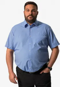 Рубашка комфортного кроя halbarm easycare kentkragen Men Plus, Light Blue