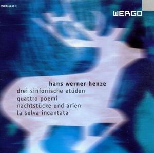 CD диск Henze / Ruzicka / Ndr Sinfonie Orchestra: Sym Etudes (3)/Poems (4)/&