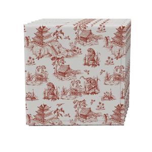 Набор салфеток из 4 шт., 100% хлопок, 20x20 дюймов, цветочный 188