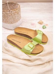 Мюли babunkers, зеленый