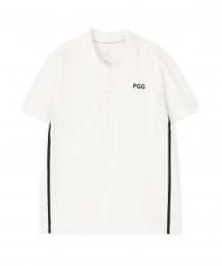 Мужская поло-рубашка с коротким рукавом из эластичной ткани Dry Mix Stretch Rib Face Pearly Gates, цвет Off White 1