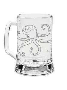 Кружка для пива с кальмаром, не говоря ни слова, прозрачная Mr. & Mrs. Panda