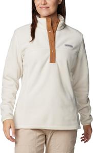 Columbia женская куртка Benton Springs 1/2 Snap Pullover, Chalk/Camel Brown