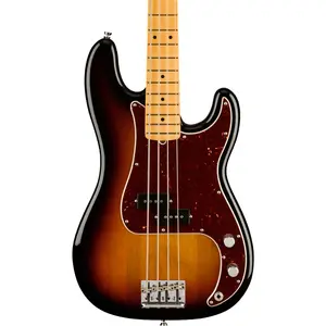 Бас-гитара Fender American Professional II Precision - трехцветный солнечный взрыв
