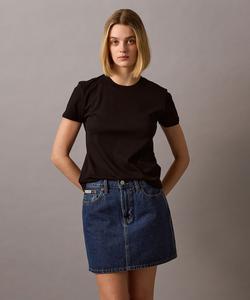 (W) Хлопковая футболка свободного кроя Calvin Klein