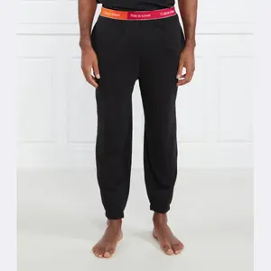Пижамные штаны стандартного кроя Calvin Klein, черный