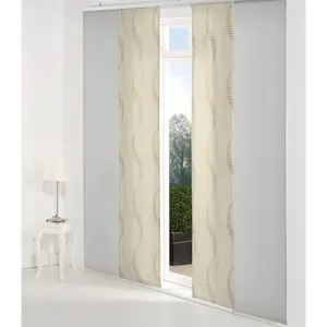 Карниз Schiebegardine LUPARA на панельной тележке, 1 шт., включая монтажные аксессуары Wirth, бежевый