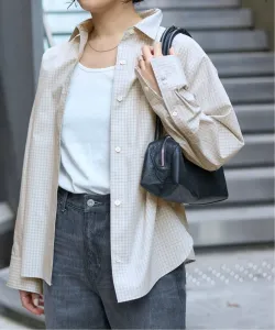 Рубашка прямого кроя из пряжи, окрашенной в цвет пишущей машинки Journal Standard, цвет Gray