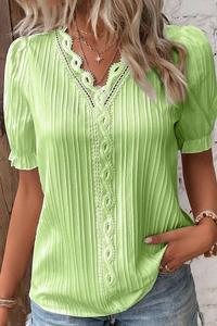 Блузка Alice в зеленом цвете Little Daisy Closet