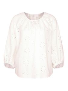 Блуза SEIDENSTICKER  Schwarze Rose, белый