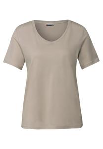 Рубашка STREET ONE, темно-бежевый