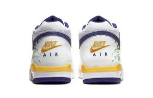 Кроссовки Nike Flight Legacy Vintage Basketball Shoes Men Mid-top White/yellow, желтый