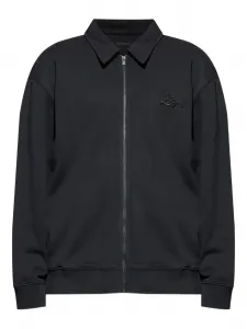 Куртка на молнии с вышитым логотипом Zadig&Voltaire, черный