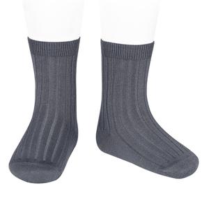 Ребристые короткие носки Condor для детей от 6 месяцев до 2 лет, идеально подходят для выпускных, церемоний поступления и церемоний поступления в детский сад.