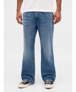 (M) Свободные джинсы-клеш