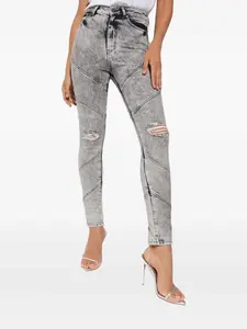 Джинсы Allegra с эффектом потертости Retrofete, серый