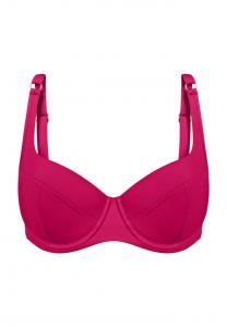 Летний бикини-топ на косточках с закручивающимися чашечками и регулируемыми бретелями Triumph, цвет 00nw berry