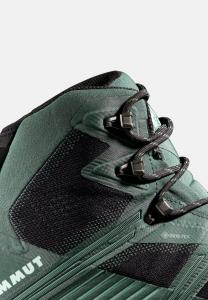Походная обувь DUCAN II HIGH Mammut, зеленый