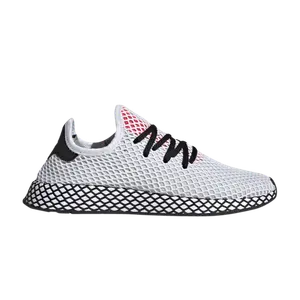 Кроссовки Adidas Deerupt Runner 'Cloud White Red', белый