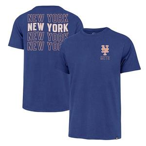 Футболка '47 Royal New York Mets Hang Back Franklin Unbranded