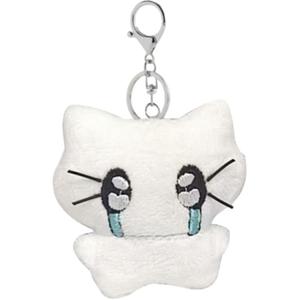 Dolls and bears dance Милый котенок в белых наушниках, подвеска/плюшевая кукла плачущий котенок, высота 6см/25см