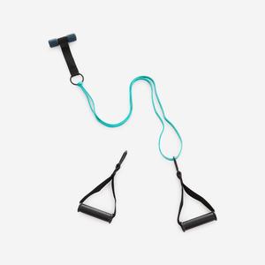 Набор для бодибилдинга с ручками, дверной вешалкой и резинкой 15 кг - комплект сопротивления Corength