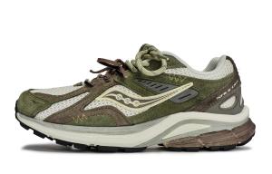 Saucony Kinvara Elite 4 Low top Running Shoes Unisex White Green Brown