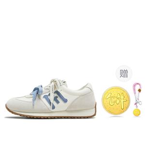 Низкие повседневные туфли женские Teenmix, Beige Blue