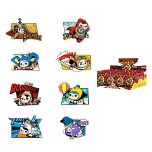 Набор значков Beech Pucky Elf Flight Collection, полный бокс 8 шт POP MART