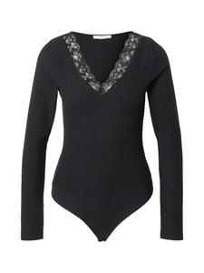 ABOUT YOU Боди-рубашка 'Sophia' в черном цвете