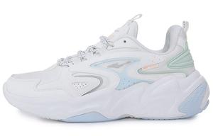 Кроссовки женские с низким верхом, микрокристаллические, белый, бледно-серовато-голубой Erke